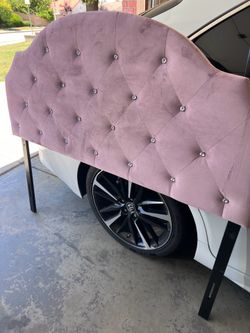 Pink head bed
