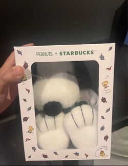 Starbucks x Peanuts Snoopy Plush 2026 Collaboration NIB
