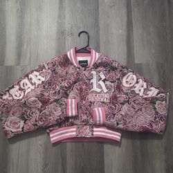 Rockstar Pink Women’s Varsity Jacket