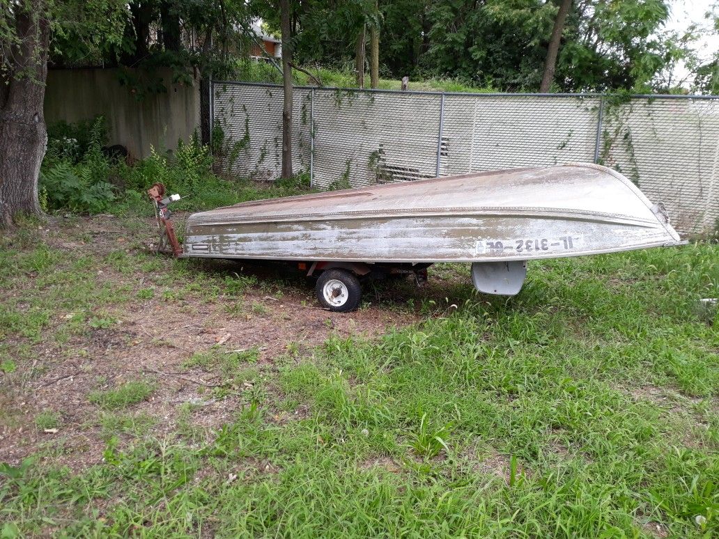 14ft aluminum fishing boat