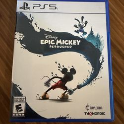 Disney Epic Mickey Rebrushed PS5