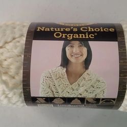 Pair Set Of 2 LION BRAND YARN LOT OF 2 SKEINS  Nature's Choice Organic Cotton