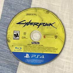 cyber punk 2077 ps4 game
