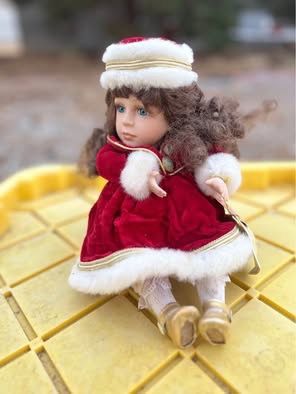 Vintage porcelain doll