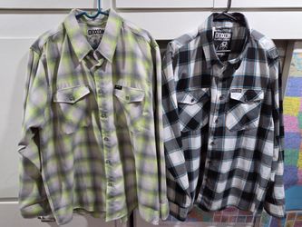 Dixxon XXL Long Sleeve Flannel Shirts