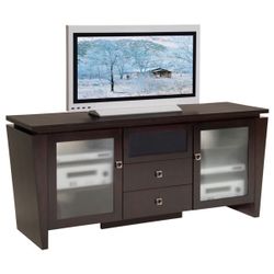 70” Classic Modern Tv Stand In Wenge 