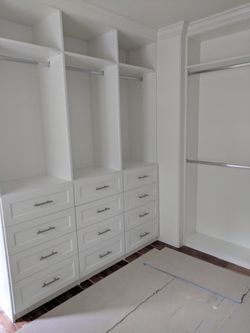 Closests and cabinets