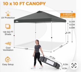NEW POP UP CANOPY NEW IN BOX