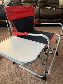 Kids Folding Chair With Side Table