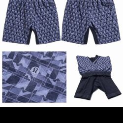 🌵Lululemon Pace Breaker Lined Shorts (Medium, Size 32) – Rare Print 🌵