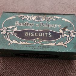 Antique Huntley & Palmers Biscuit Tin