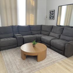 Beautiful Sectional Couch Electric Recliner 