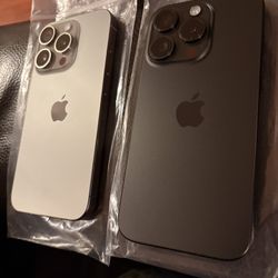 Unlocked Apple 🍎 iPhone 15 Pro (Natural or Black) 128GB - Great Condition 