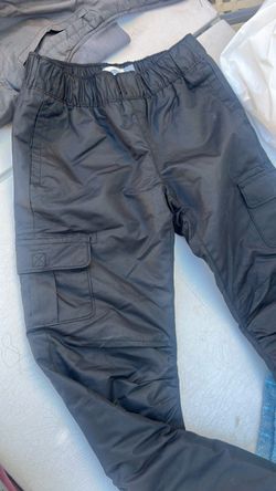 Black Cargo snow Pants