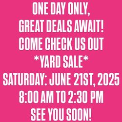 Yard Sale