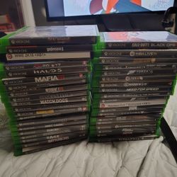 Xbox One Titles (CIB) 38 Games