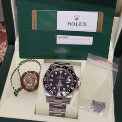 Rolex GMT Master II 2014 like new condition / ref 116710LN full set