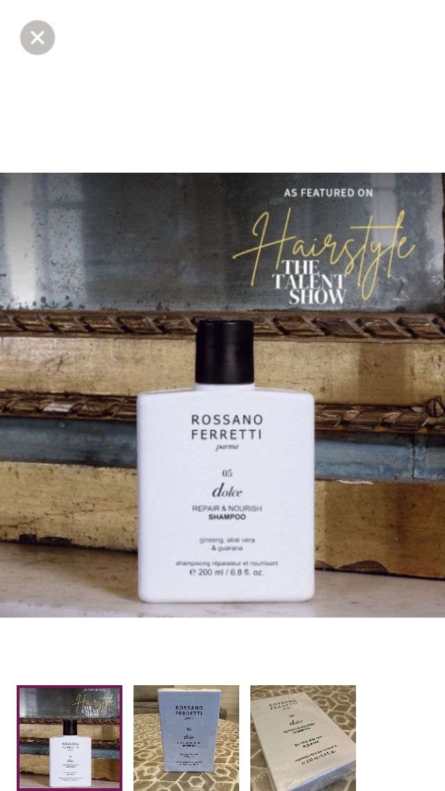 NEW! Rossano Ferretti Nourishing Shampoo 6.8 oz