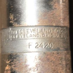 STRAIGHT FLUTE TAPER NO.12 CLEVELAND DRILL COMPANY