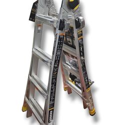 18ft Aluminum Multi Position Ladder