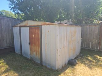free metal shed