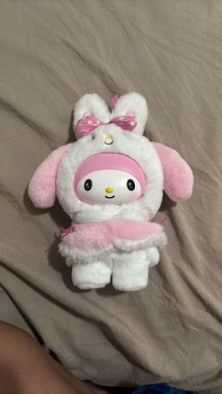 My melody plush keychain
