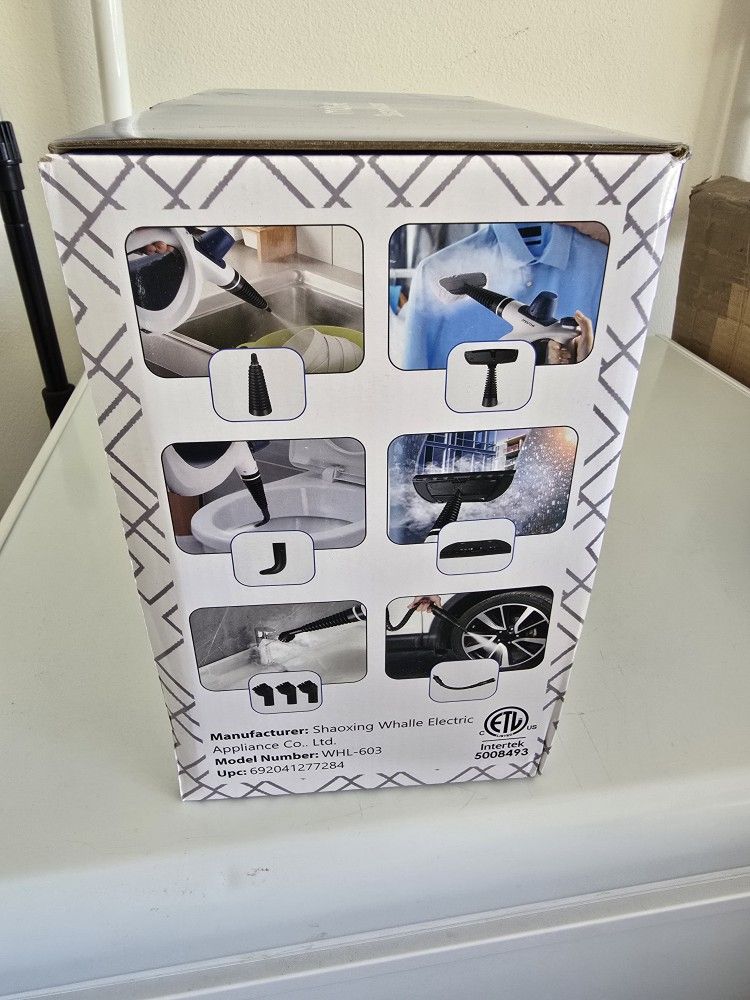 Mosche Handheld Pressurized Steam Cleaner LARGER CAPACITY