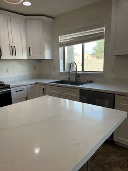 Granite quartz countertop
