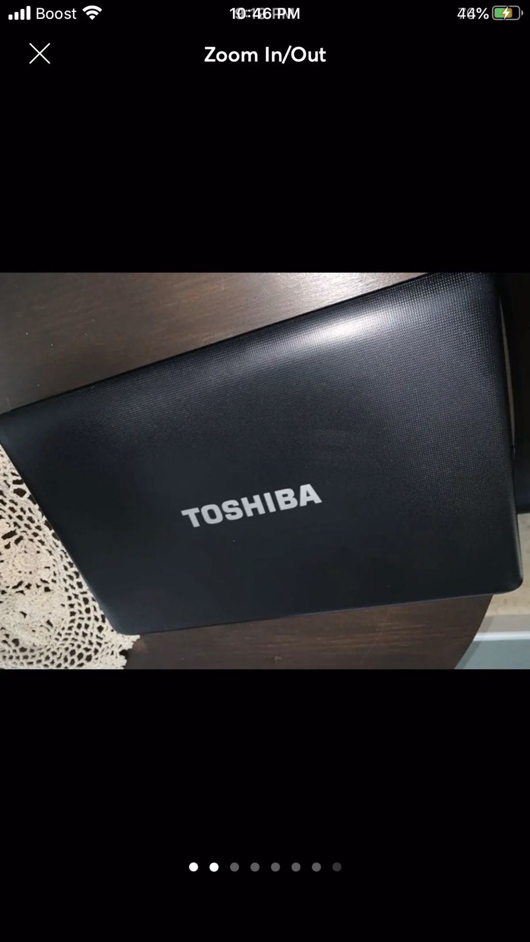 Toshiba satellite laptop will take cash+ trade