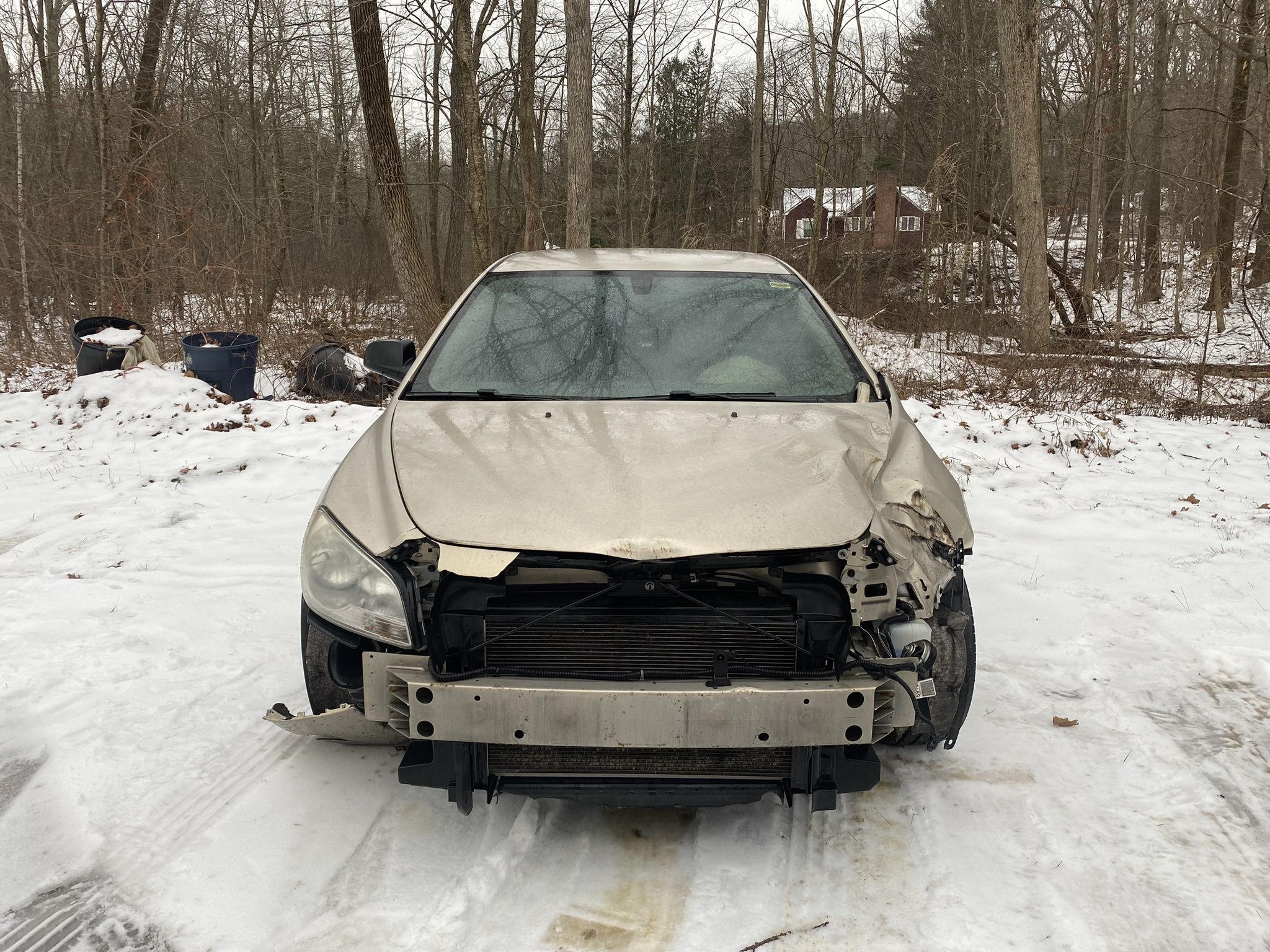 Cheap Wrecked Chevy Malibu (needs work)