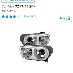2008 Dodge Challenger Headlights