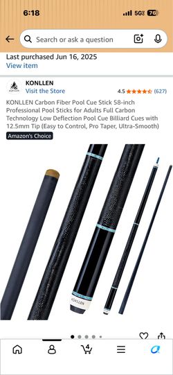 Konllen Carbon Fiber pool Que