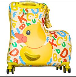 https://offerup.com/redirect/?o=Qi5EdWNr Ride-On Kids Suitcase Travel Luggage Toy Bag Hard Shell Rolling Carry-On