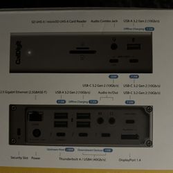 Apple Devices And Cal Digit Dock TS4 NEW