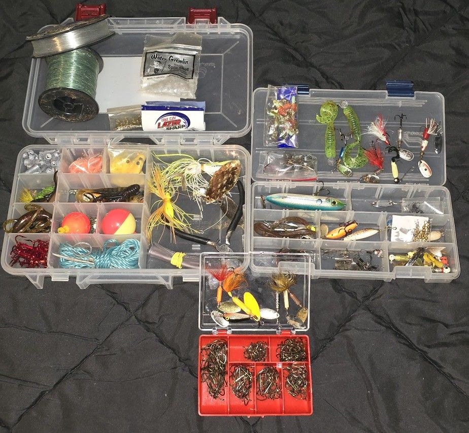 Lots Of New Lures And Fishing Tackle
