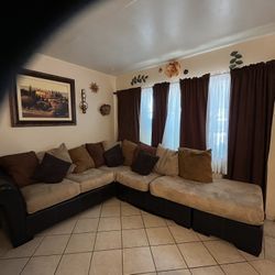 Sofa Couch 3 Pieces Washable 