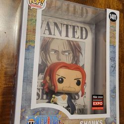 Shanks Wanted Poster Funko Pop One Piece 