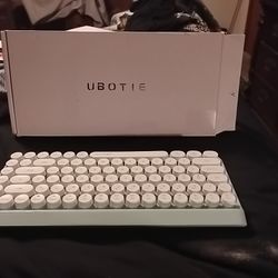 Ubotie Wireless Bluetooth Keyboard Stylish Portable