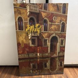 Venetian Veranda by Lucio Sollazzi Canvas