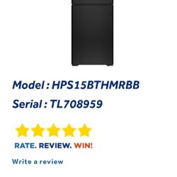 14.6 Cft Hotpoint Refrigerador Like New