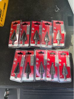 Milwaukee drill bit #9 and #12  $225 take all