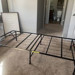 Twin Xl Size Foldable Bed Frame