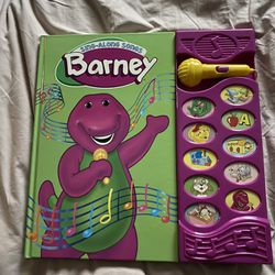 Barney Sing A Long Book
