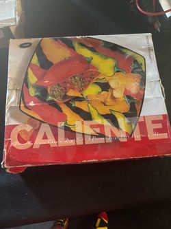 Caliente 2-Piece Ceramic Chip and Dip Set