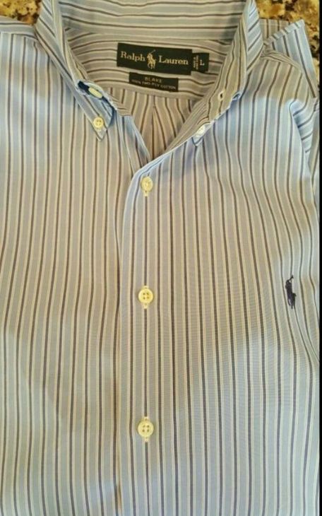 Ralph Lauren Men's Shirt - Size Large