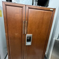 Subzero 48@ Built In Refrigerator Panel Ready
