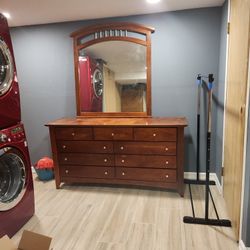 Dresser and Mirror