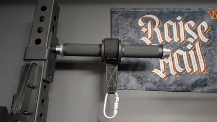 Titan rack attached wrist roller