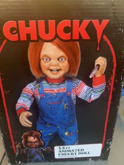 3.5 Ft Animated Chucky Doll