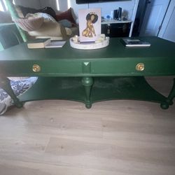 Dark Green Coffee Table – $35 (Pick-Up Only)